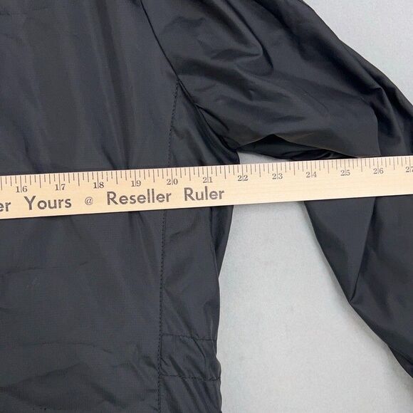 Luciano Barbera Jacket Womens 46 Black Hooded Chore IL FARO Luxury Performance - Picture 12 of 15